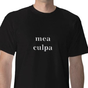 MEA-CULPA